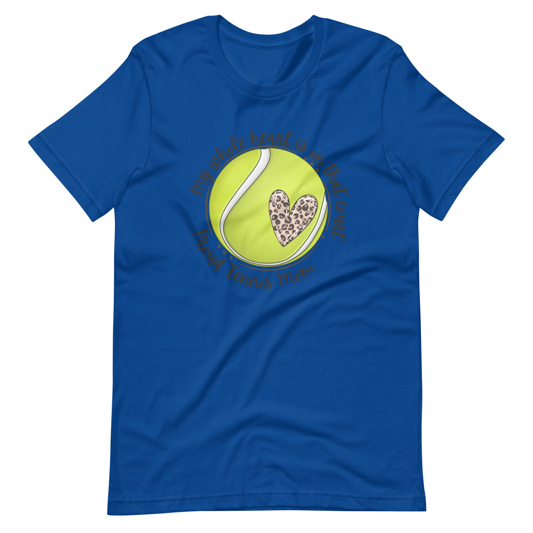 Tennis Mom Bella Canvas Unisex t-shirt