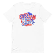 Load image into Gallery viewer, Oh My Stars Bella Canvas Crew Patriotic Fourth of July Short-sleeve unisex t-shirt
