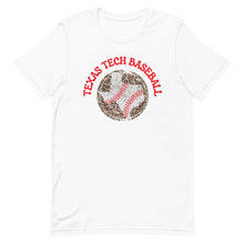 Load image into Gallery viewer, Texas Tech Baseball Bella Canvas Game Day Support Short-sleeve unisex t-shirt
