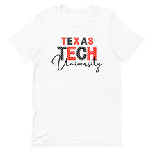 Load image into Gallery viewer, Texas Tech Star University Bella Canvas Short-sleeve unisex t-shirt

