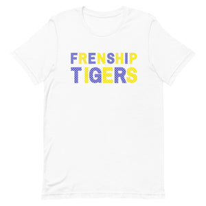 Frenship Tigers Star Font Bella Canvas Short-sleeve unisex t-shirt