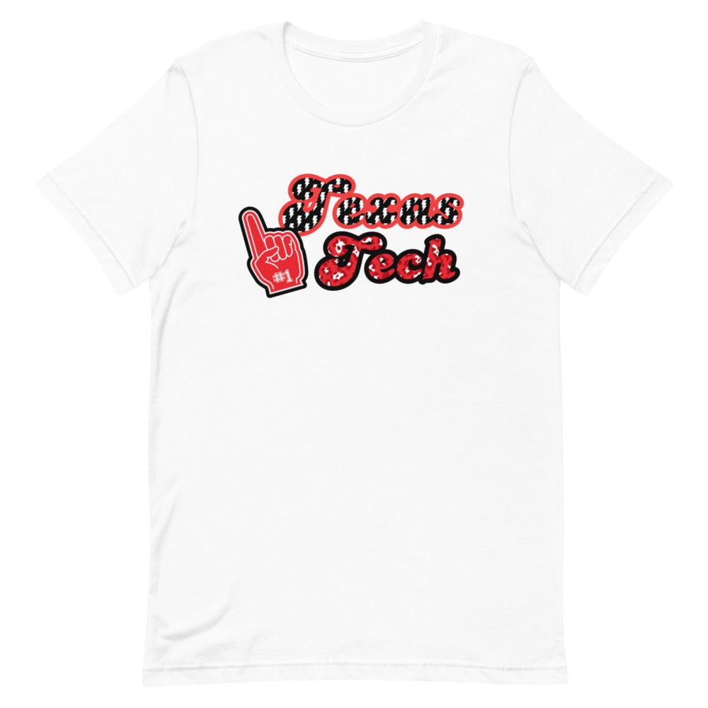 Texas Tech Number One Bella Canvas Unisex t-shirt