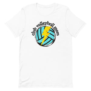 Club Volleyball Mom Bella Canvas Unisex t-shirt