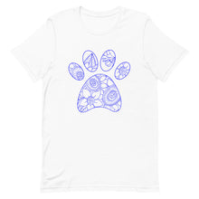 Load image into Gallery viewer, Mandalay Outline Tiger Paw Bella Canva Unisex t-shirt
