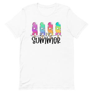 Hello Summer Popsicle Bella Canvas Unisex t-shirt