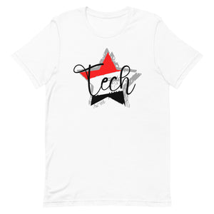 Distressed Tech Star Bella Canvas Unisex t-shirt