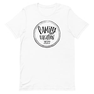 Family Vacation 2022 Bella Canvas Unisex t-shirt