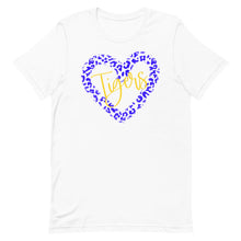 Load image into Gallery viewer, Leopard Outline Tigers Heart Bella Canvas Unisex t-shirt
