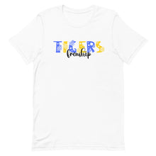 Load image into Gallery viewer, Tigers Flower Font Bella Canvas Unisex t-shirt
