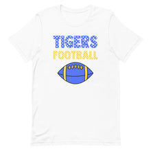 Load image into Gallery viewer, Tigers Football Polk a Dots Bella Canvas Unisex t-shirt
