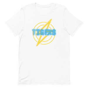 Neon Tigers Lighting Bolt Bella Canvas Unisex t-shirt