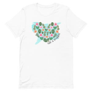 Not a Hugger Cactus Bella Canvas Unisex t-shirt