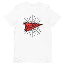 Load image into Gallery viewer, Retro Pennant Wreck &#39;Em Bella Canvas Unisex t-shirt
