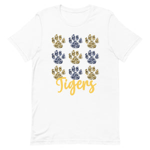 Spotted Tigers Paws Bella Canvas Unisex t-shirt