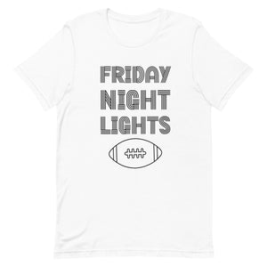 Friday Night Lights Football Bella Canvas Unisex t-shirt