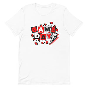 Game Day Red Eclectic Bella Canvas Unisex t-shirt