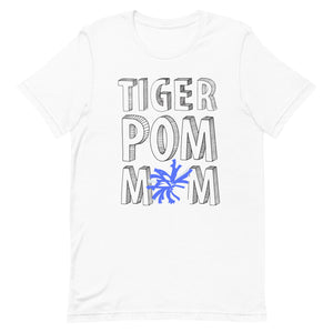 Tiger Pom Mom Bella Canvas Unisex t-shirt