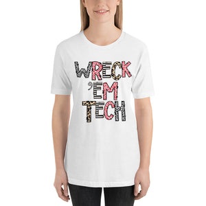 Wreck 'Em Tech Bella Canvas Unisex t-shirt