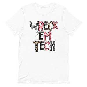 Wreck 'Em Tech Bella Canvas Unisex t-shirt