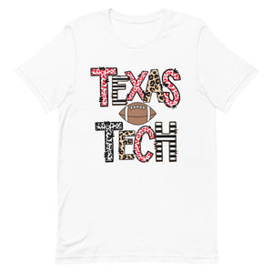 Texas Tech Football Bella Canvas Unisex t-shirt