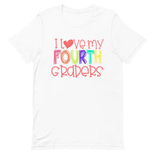 Load image into Gallery viewer, I love my 4th graders Bella Canvas Unisex t-shirt

