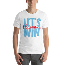 Load image into Gallery viewer, Let&#39;s Win Monterey Plainsmen Bella Canvas Unisex t-shirt
