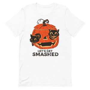 Vintage Let's Get Smashed Halloween Bella Canvas Unisex t-shirt