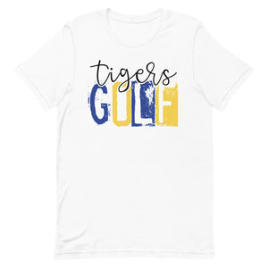 Tigers Golf Bella Canvas Unisex t-shirt