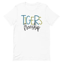 Load image into Gallery viewer, Tigers Blue Yellow Font Bella Canvas Unisex t-shirt
