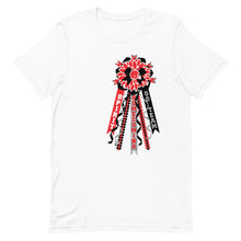Load image into Gallery viewer, Red and Black Homecoming Bella Canvas Unisex t-shirt
