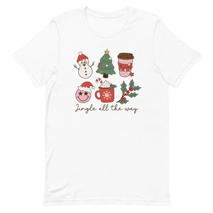 Jingle all the Way Bella Canvas Unisex t-shirt
