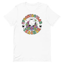 Load image into Gallery viewer, Spooktacular Teacher Bella Canvas Unisex t-shirt
