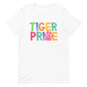 Tiger Pride Watercolor Bella Canvas Unisex t-shirt