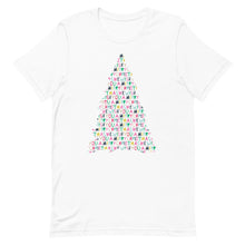 Load image into Gallery viewer, We wish you a Merry Christmas tree Unisex t-shirt
