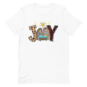 JOY Christmas Bella Canvas Unisex t-shirt