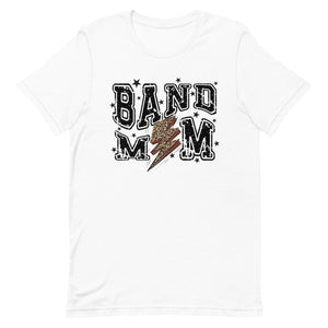 Band Mom Lighting Bolt Bella Canvas Unisex t-shirt