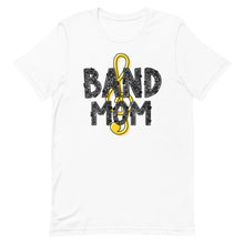 Load image into Gallery viewer, Band Mom Faux Glitter Letters Unisex t-shirt
