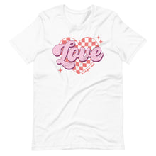 Load image into Gallery viewer, Retro Heart Love is all you need Bella Canvas Unisex t-shirt
