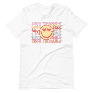 Love yourself more Bella Canvas Unisex t-shirt