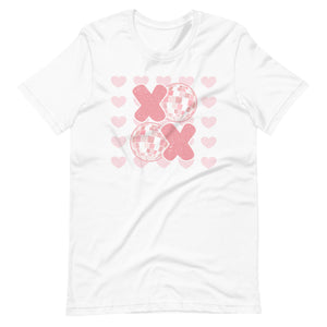 XOXO valentines bell canvas Unisex t-shirt