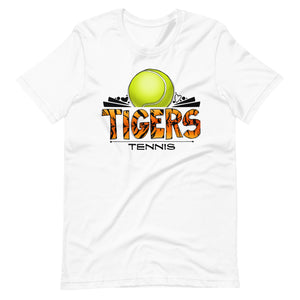 Tiger Tennis Bella Canvas Unisex t-shirt
