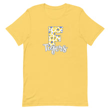 Load image into Gallery viewer, Blue and Yellow Tigers F tee Frenship Short-sleeve unisex t-shirt Bella Canvas
