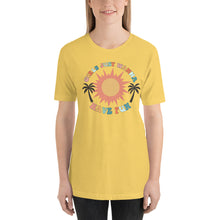 Load image into Gallery viewer, Girls just wanna have fun sun Summertime Bella Canvas Unisex t-shirt
