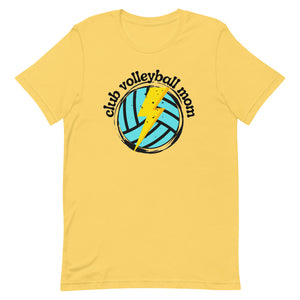 Club Volleyball Mom Bella Canvas Unisex t-shirt