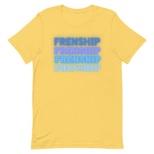 Neon Frenship Font Unisex t-shirt