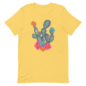 Pretty Cactus Bella Canvas Unisex t-shirt