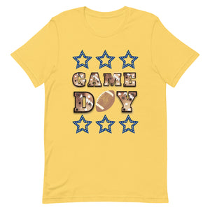 Marquee Game Day Football Bella Canvas Unisex t-shirt