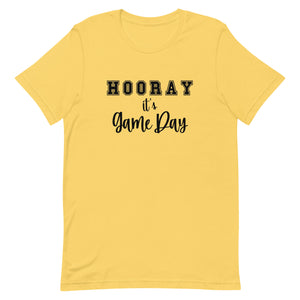 Hooray It's Game Day Bella Canvas Unisex t-shirt