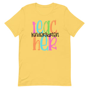 Kindergarten Teacher Bella Canvas Unisex t-shirt