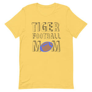 Tiger Football Mom Bella Canvas Unisex t-shirt